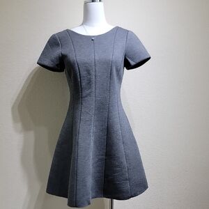 Banana Republic Charcoal Mini Dress